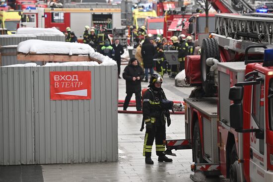 Russia Theatre Fire