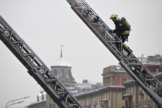 Russia Theatre Fire