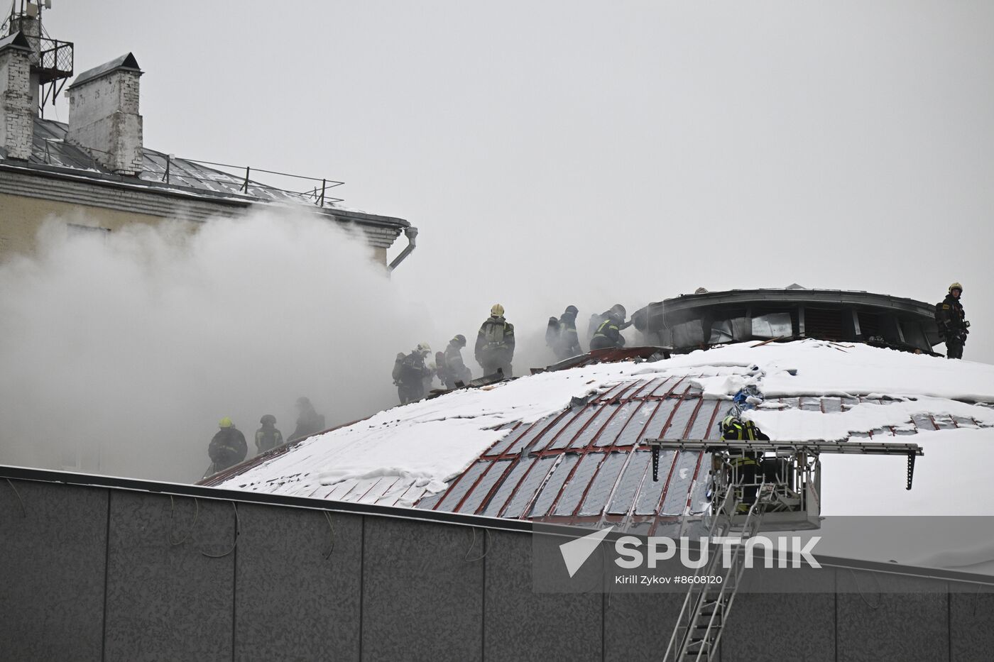 Russia Theatre Fire