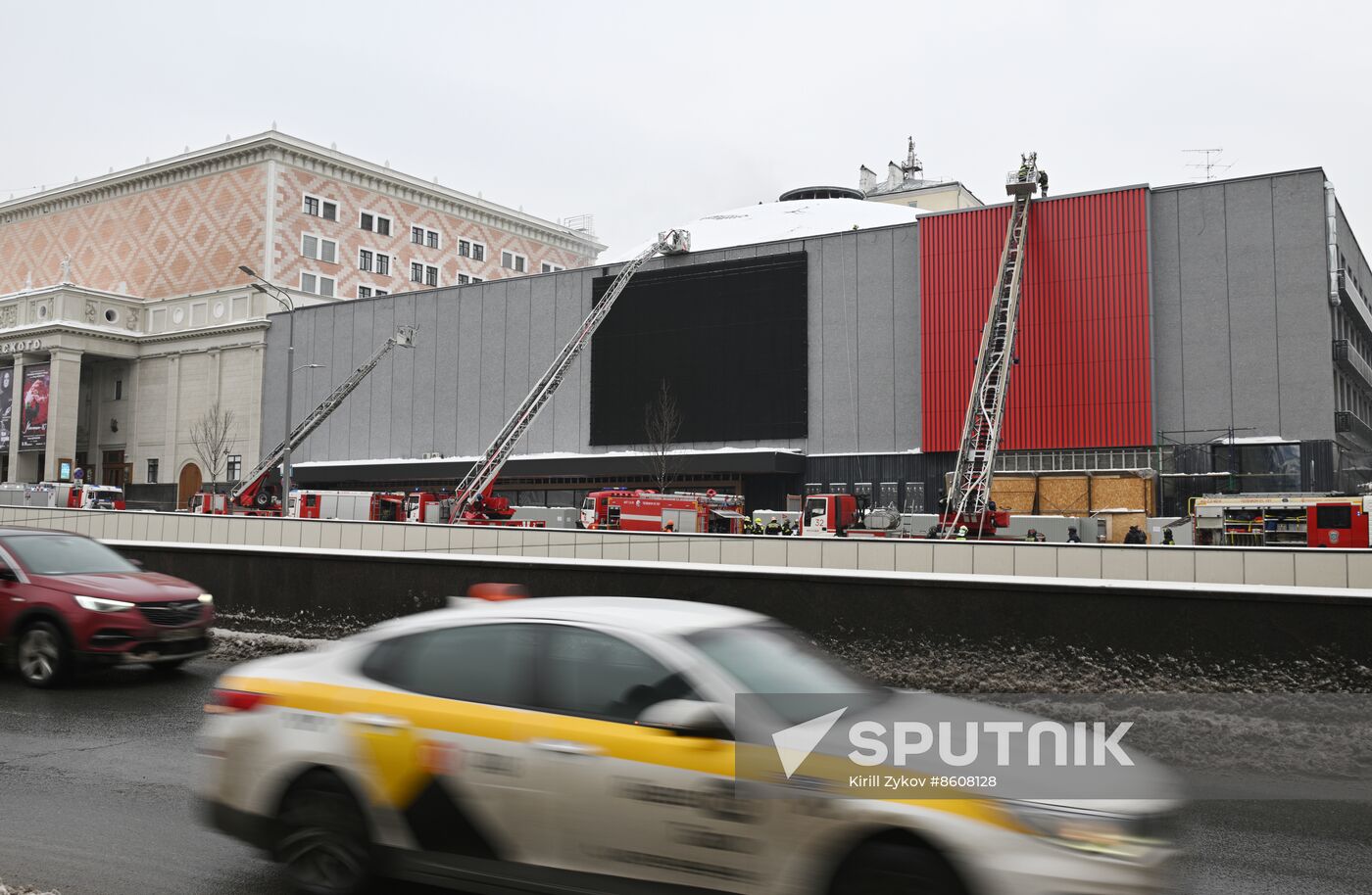 Russia Theatre Fire