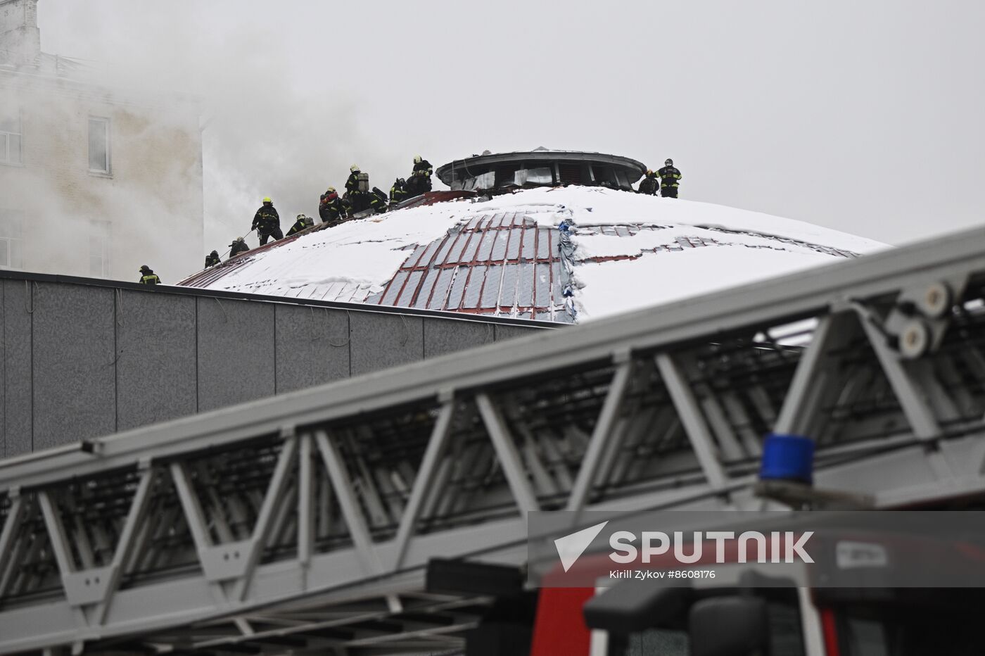 Russia Theatre Fire