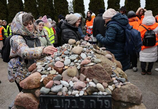 Russia Holocaust Memorial Rally