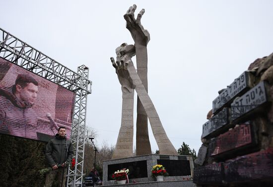 Russia Holocaust Memorial Rally