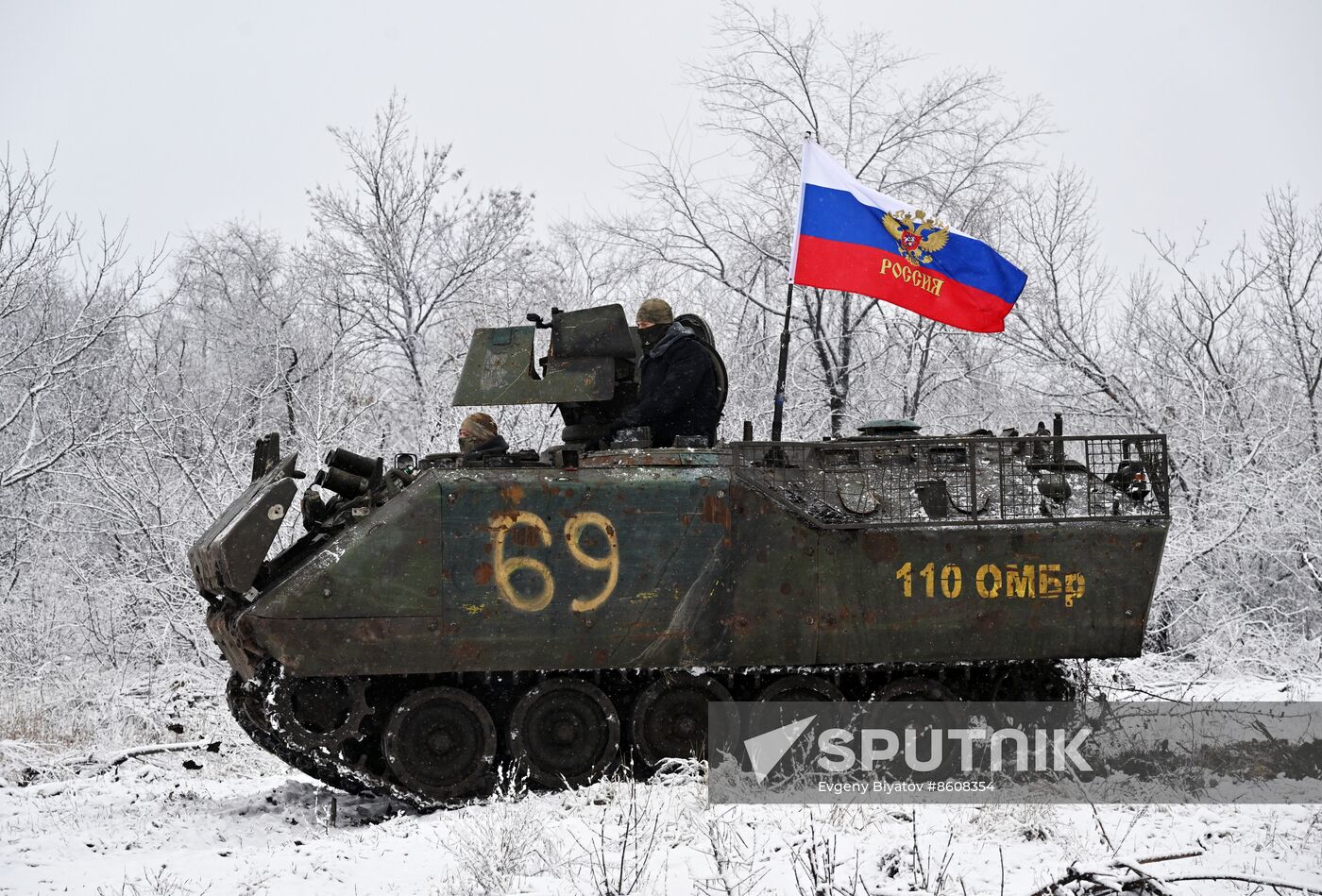 Russia Ukraine Military Operation Captured APC