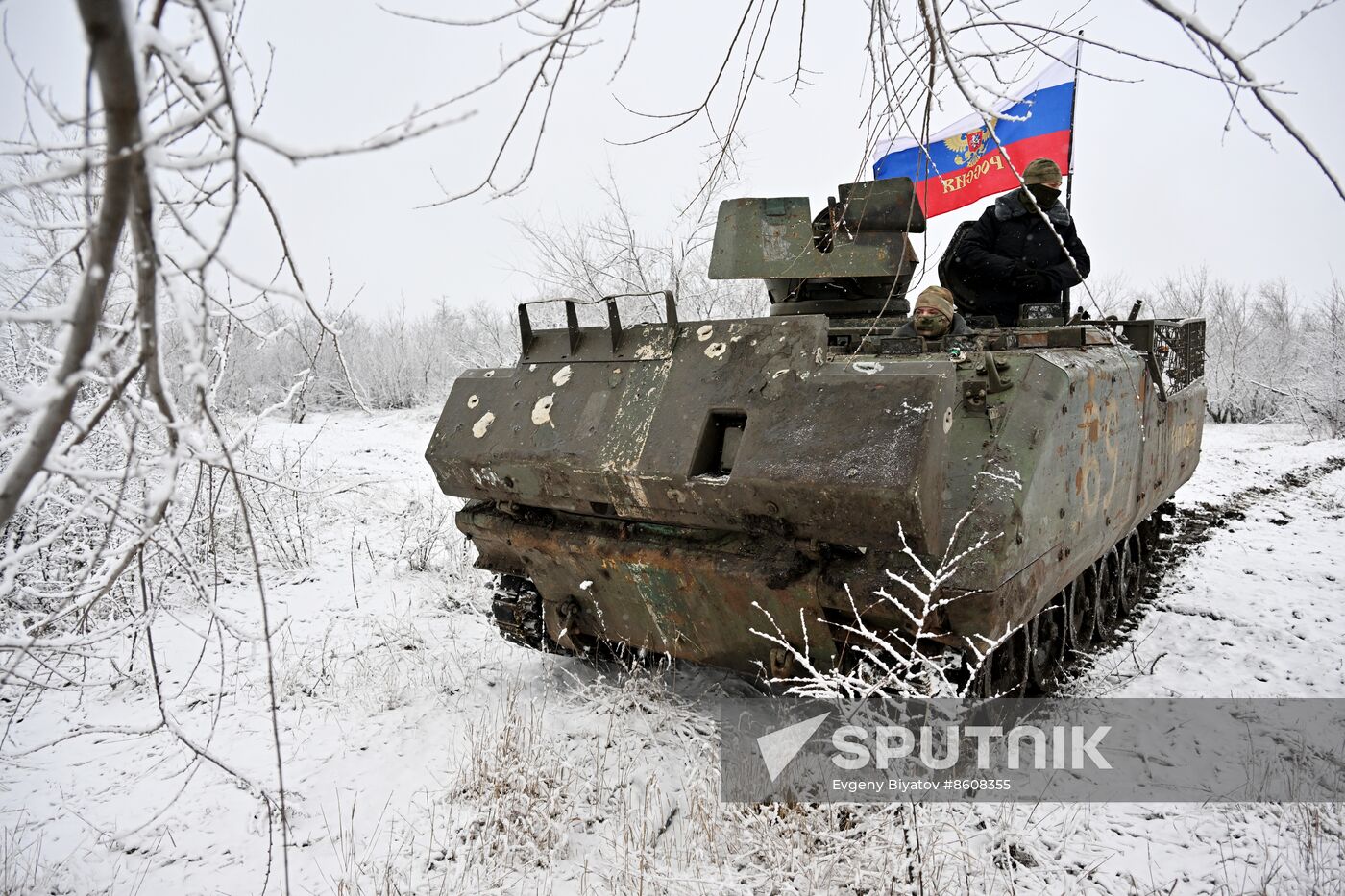 Russia Ukraine Military Operation Captured APC