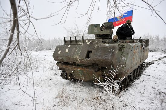 Russia Ukraine Military Operation Captured APC