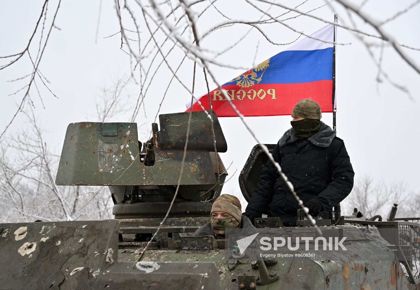 Russia Ukraine Military Operation Captured APC