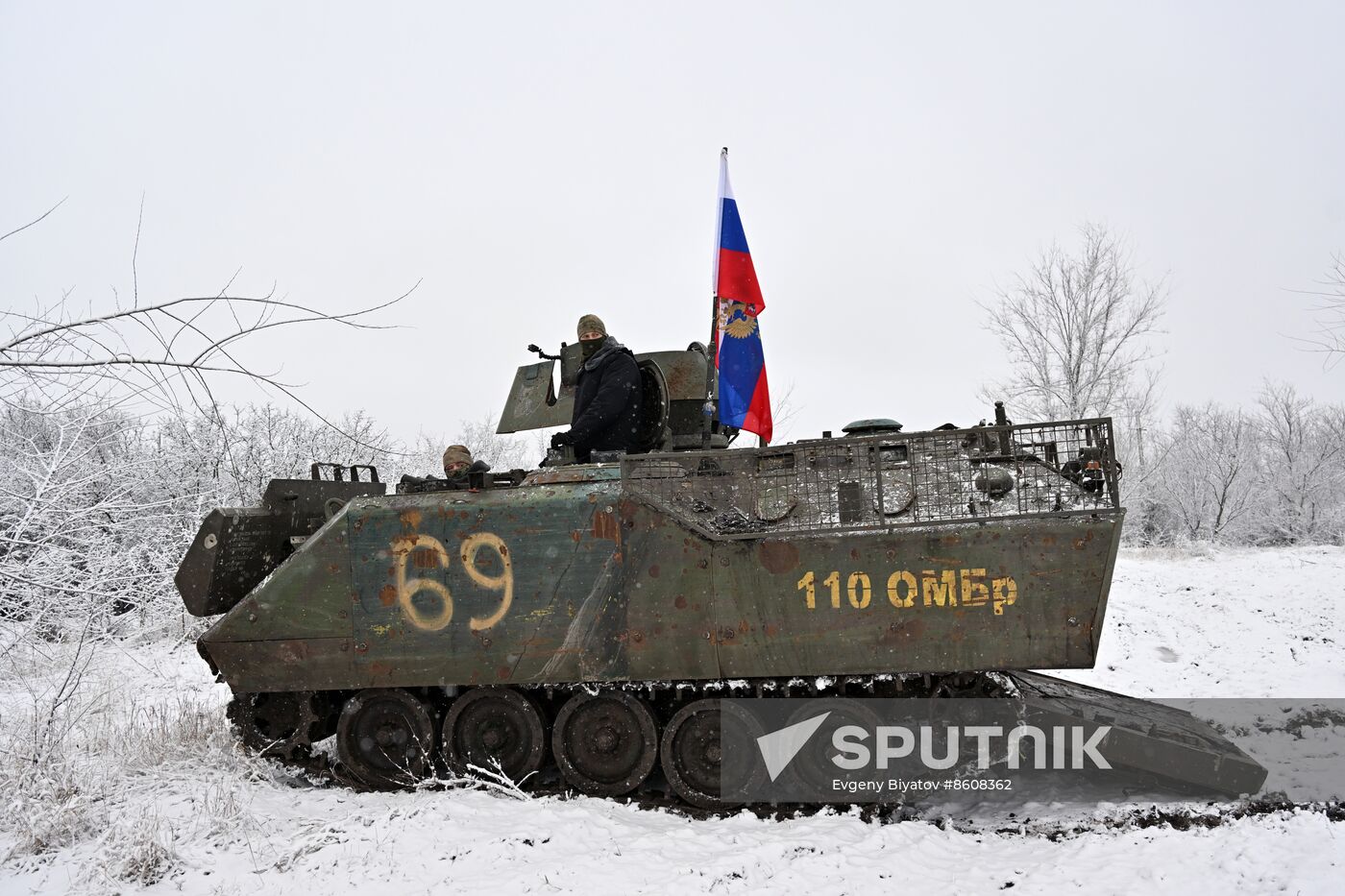 Russia Ukraine Military Operation Captured APC