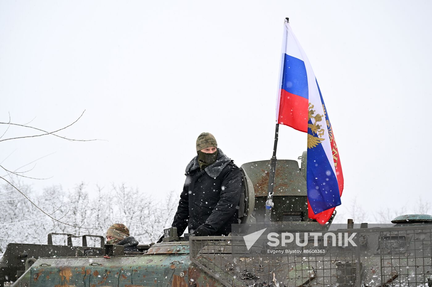 Russia Ukraine Military Operation Captured APC