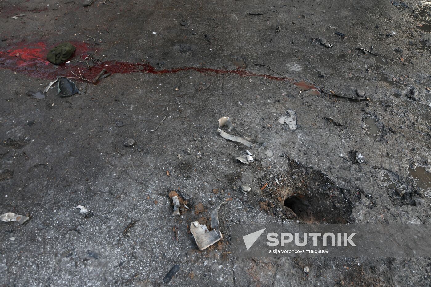 Russia Ukraine Military Operation Shelling