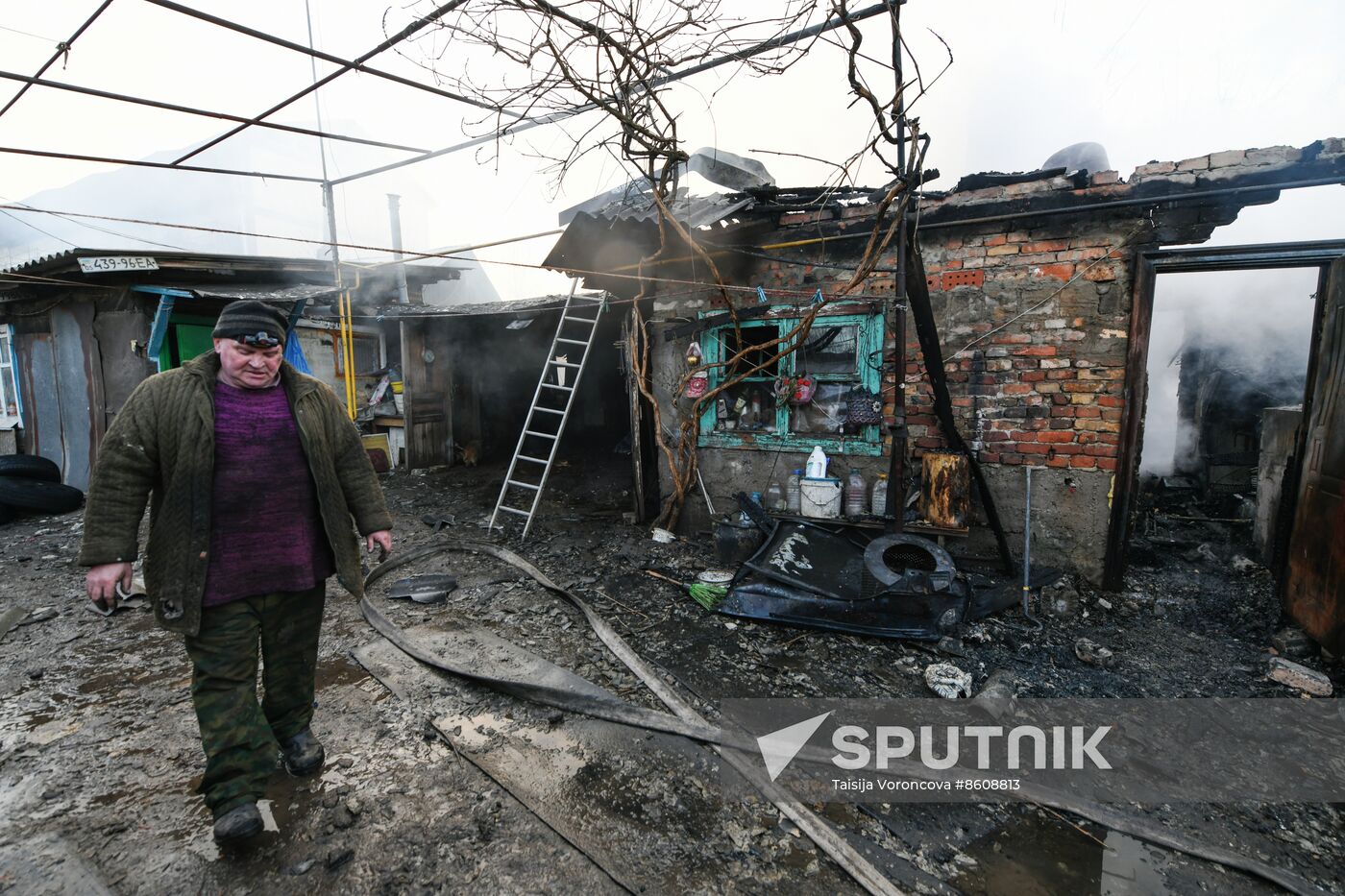 Russia Ukraine Military Operation Shelling