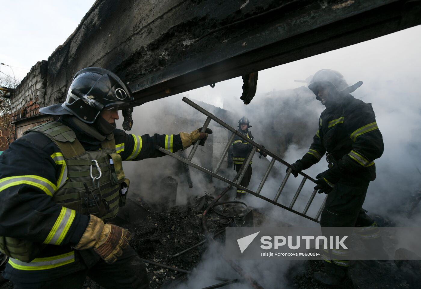 Russia Ukraine Military Operation Shelling