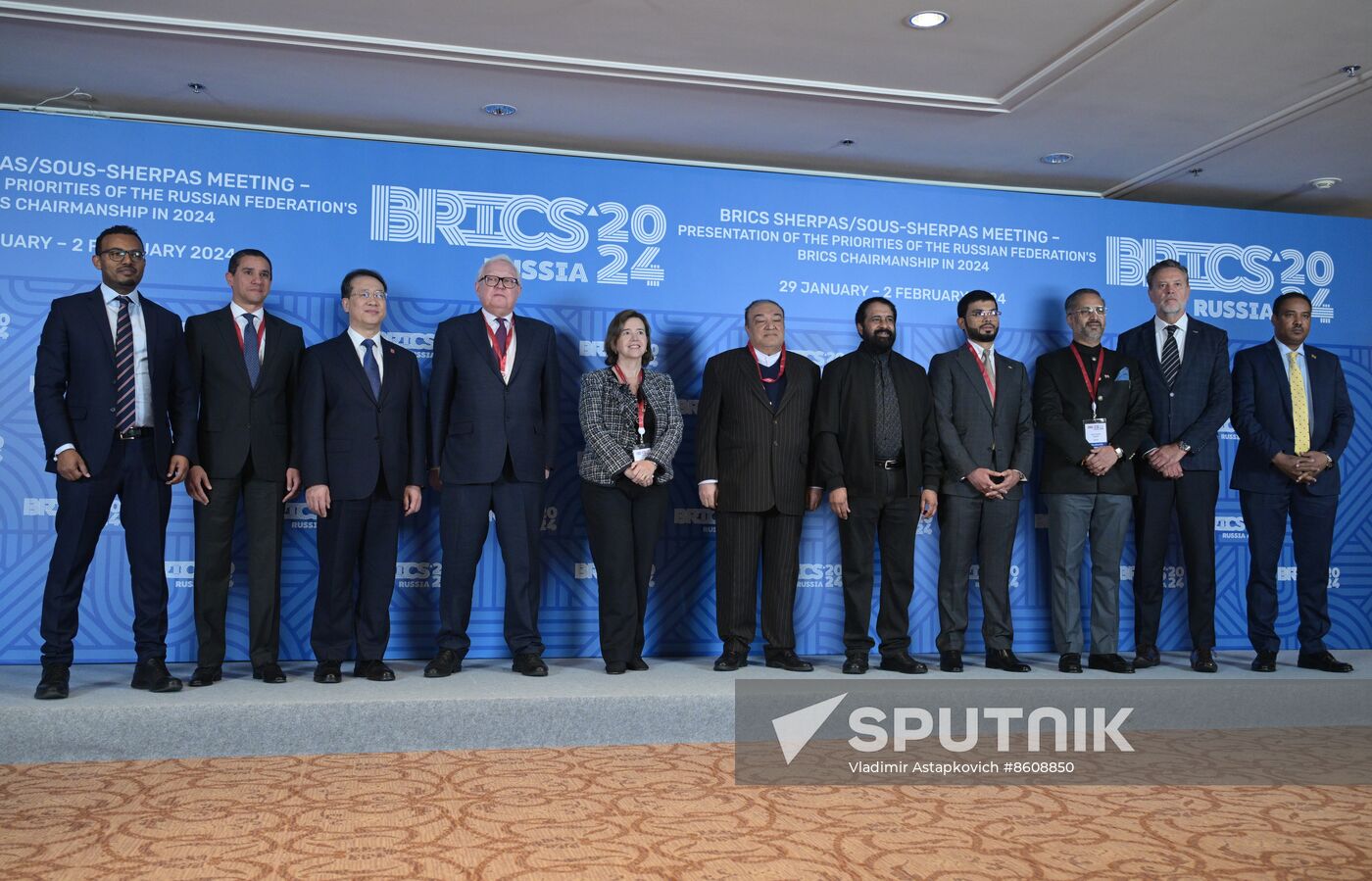 Russia BRICS Sherpas Meeting