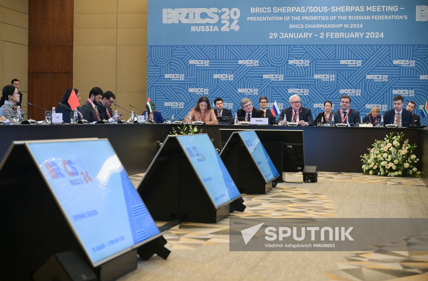 Russia BRICS Sherpas Meeting