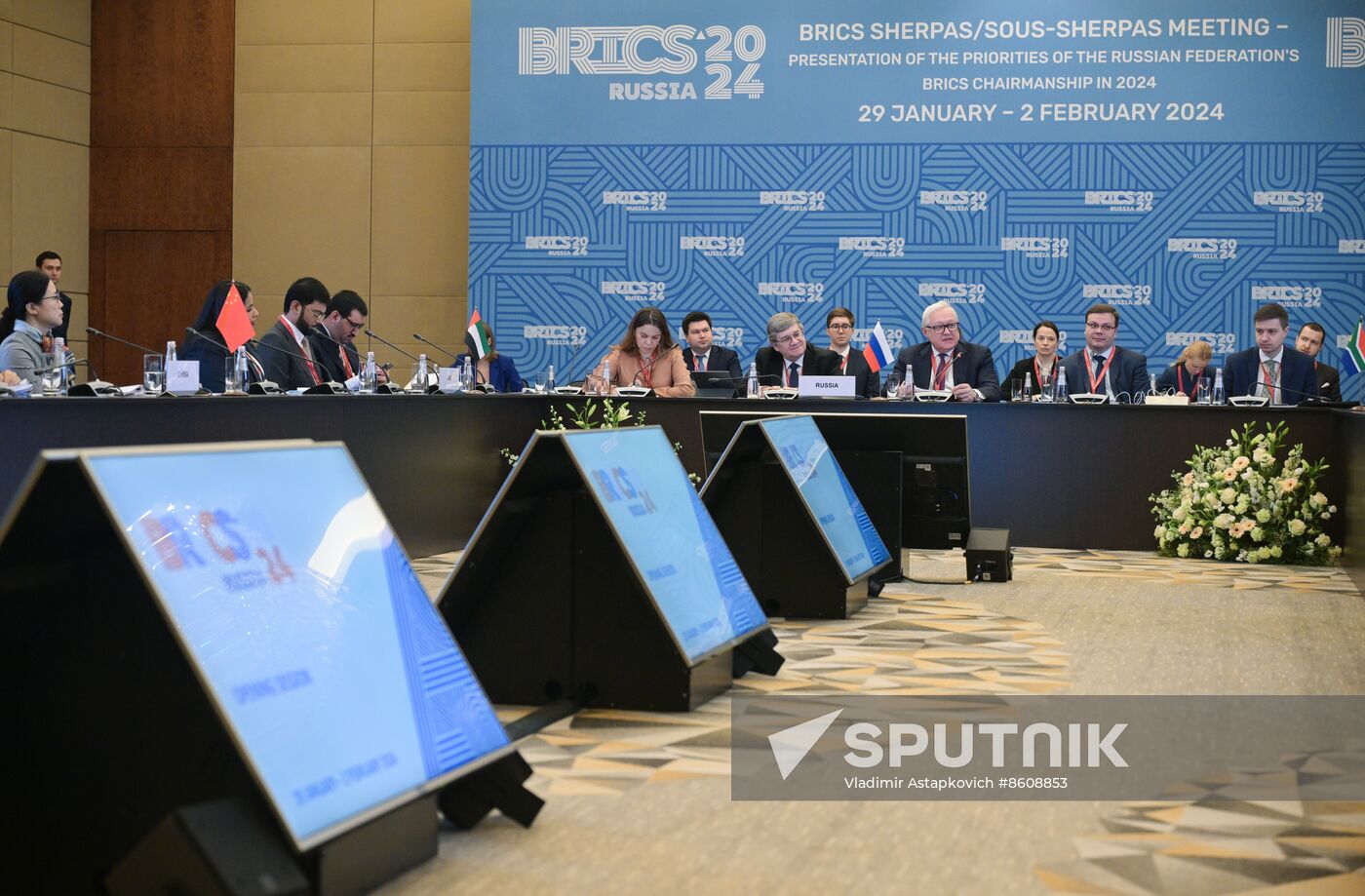 Russia BRICS Sherpas Meeting
