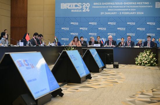 Russia BRICS Sherpas Meeting
