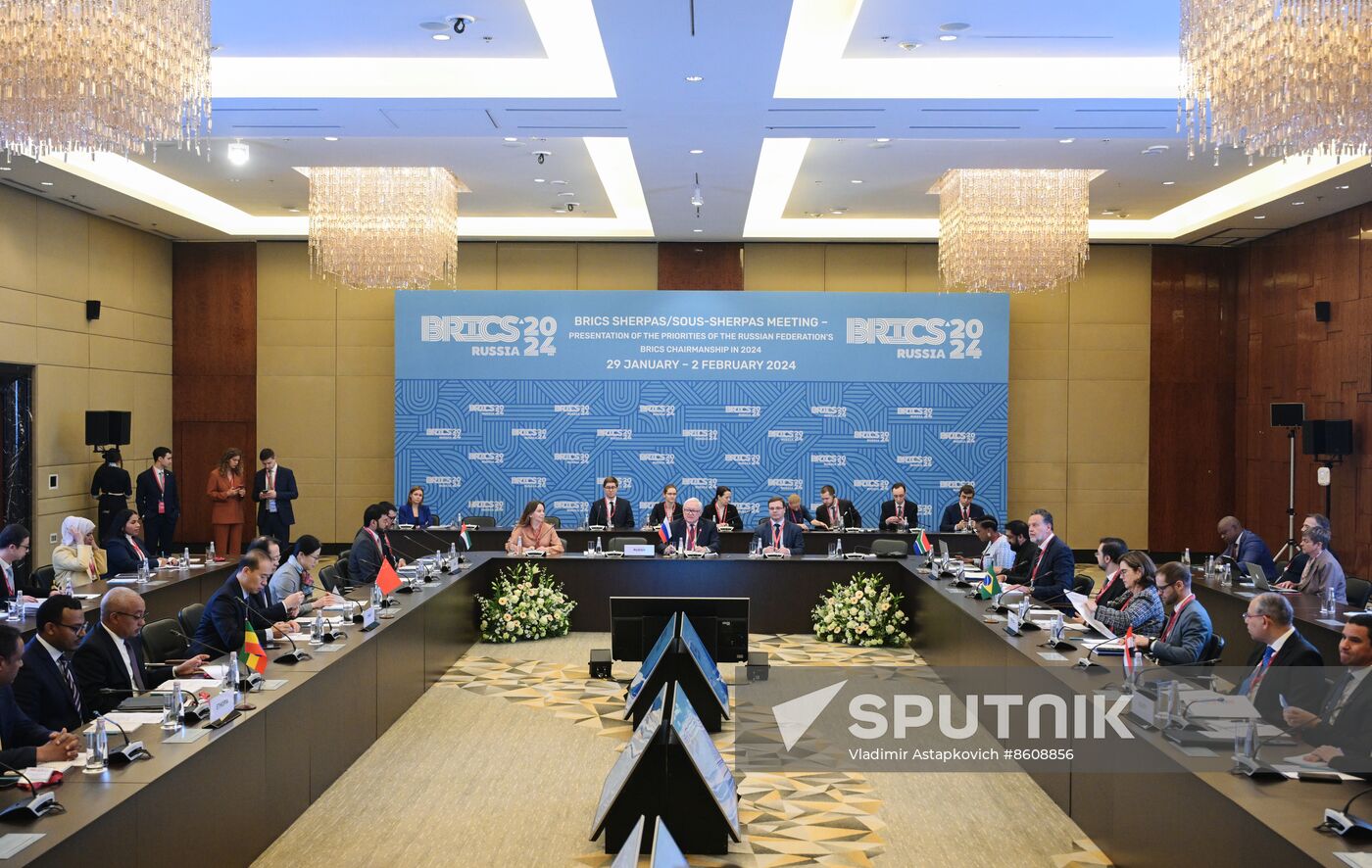 Russia BRICS Sherpas Meeting