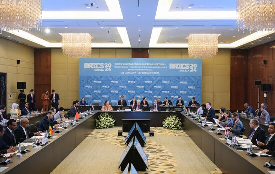 Russia BRICS Sherpas Meeting