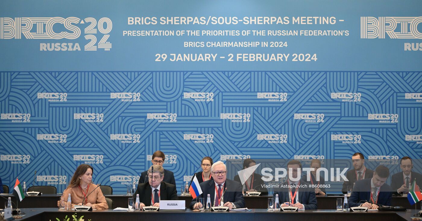 Russia BRICS Sherpas Meeting