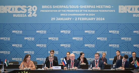 Russia BRICS Sherpas Meeting