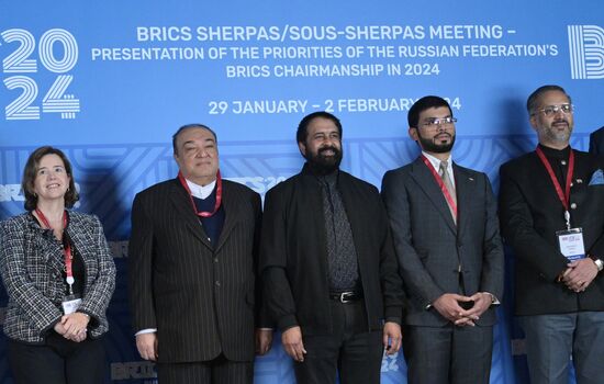 Russia BRICS Sherpas Meeting