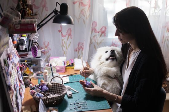 Russia Cotton Wool Toys