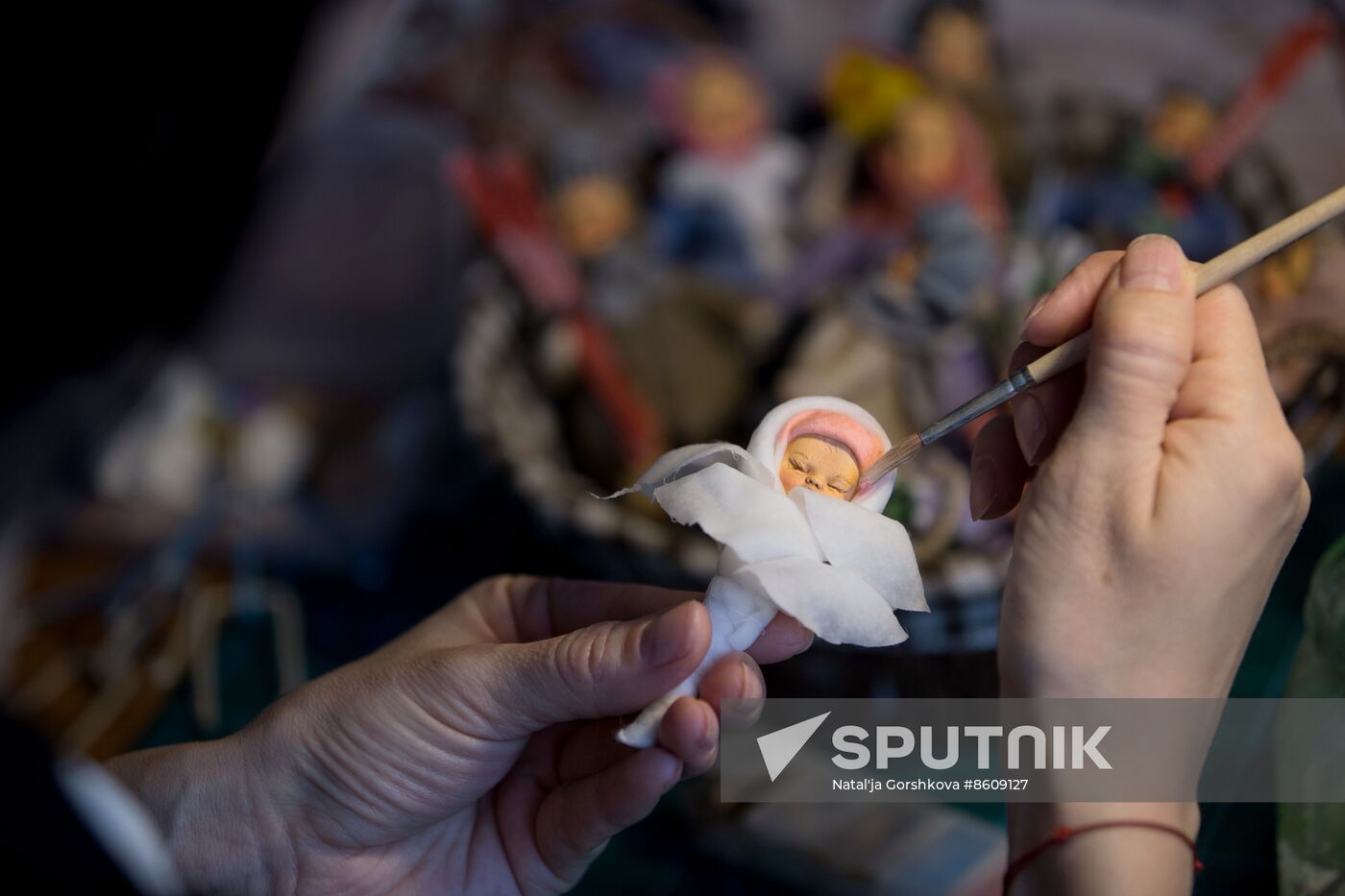 Russia Cotton Wool Toys