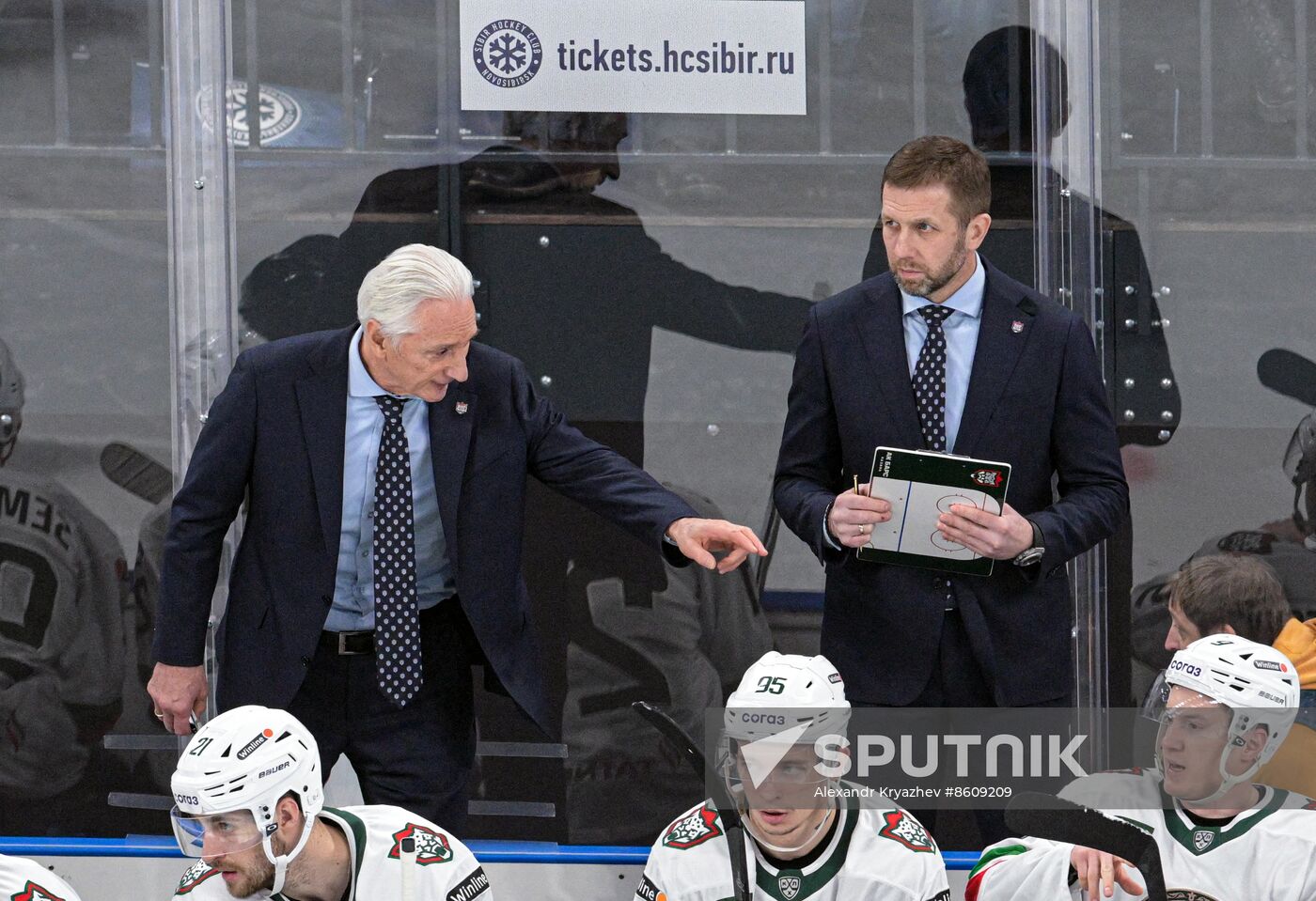 Russia Ice Hockey Kontinental League Sibir - Ak Bars