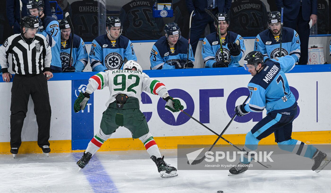 Russia Ice Hockey Kontinental League Sibir - Ak Bars