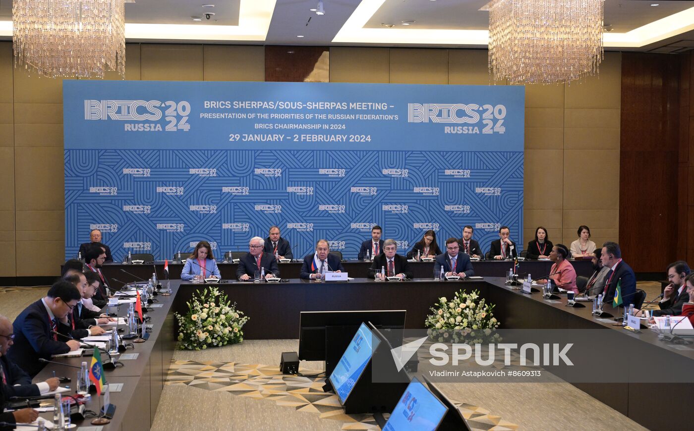 Russia BRICS Sherpas Meeting