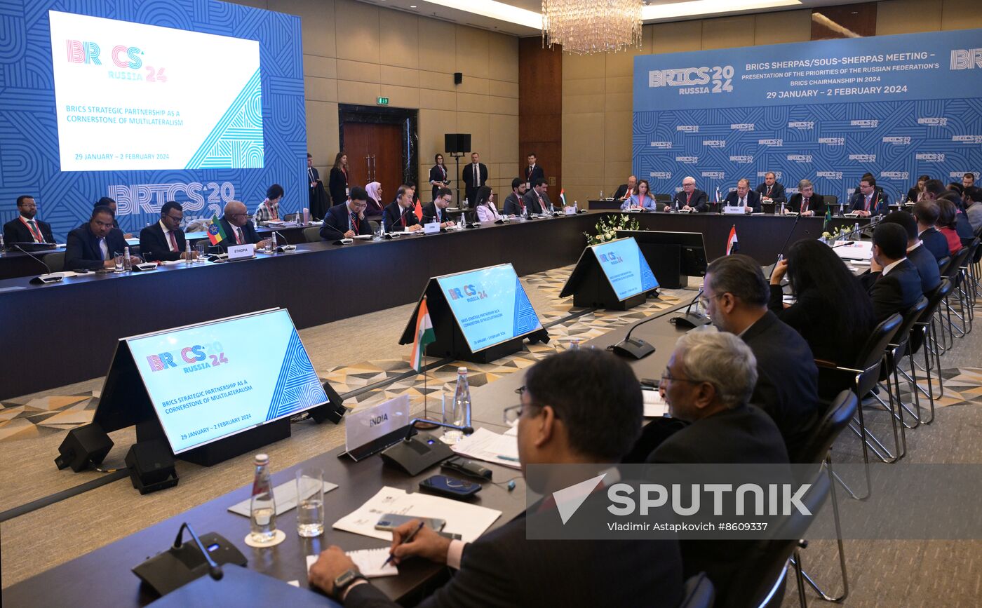 Russia BRICS Sherpas Meeting