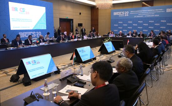 Russia BRICS Sherpas Meeting