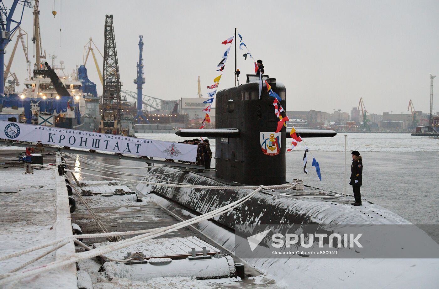 Russia Navy Kronshtadt Submarine
