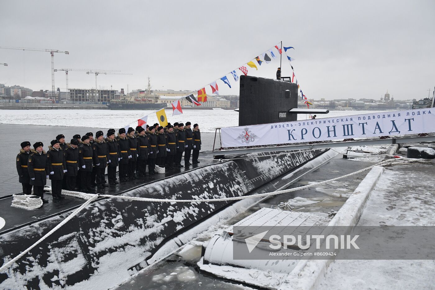 Russia Navy Kronshtadt Submarine