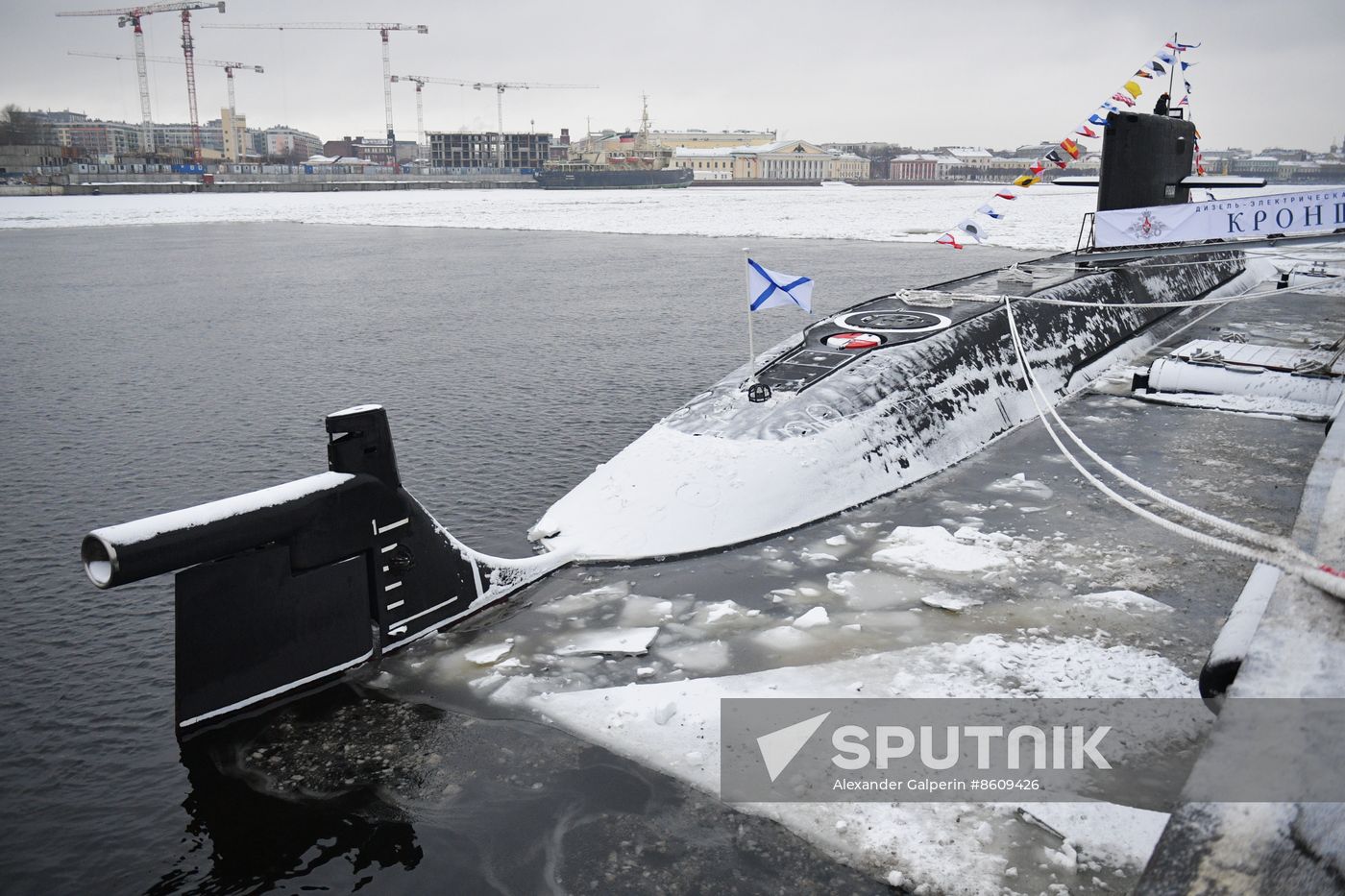 Russia Navy Kronshtadt Submarine