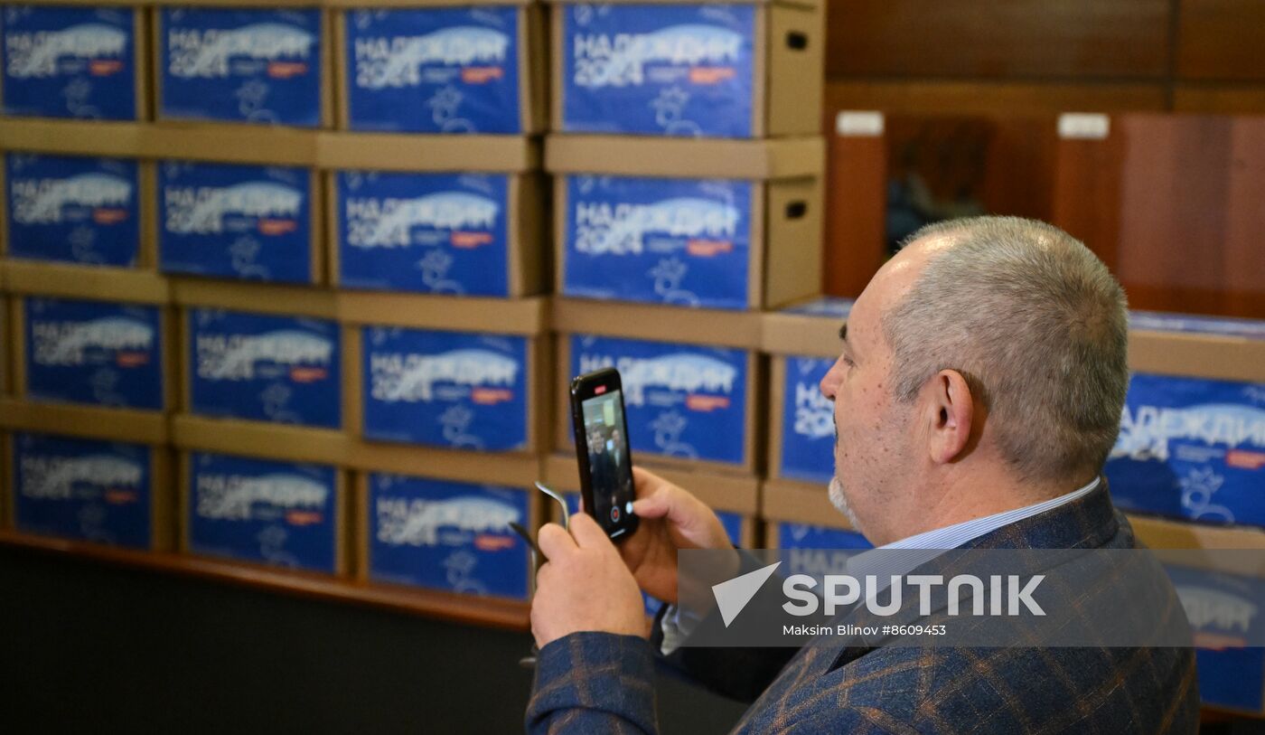Russia Presidential Election Campaign Civic Initiative Party