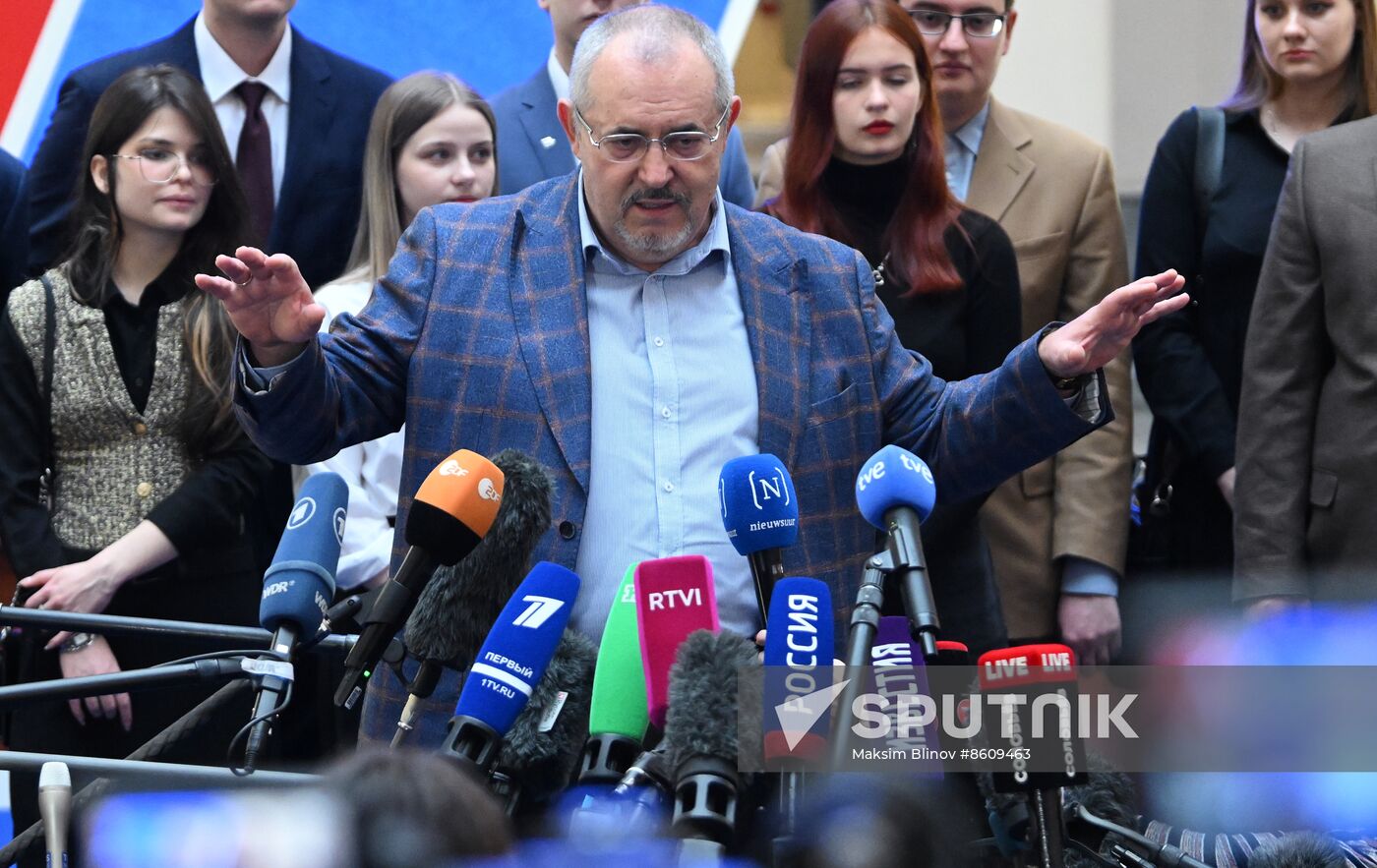 Russia Presidential Election Campaign Civic Initiative Party