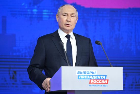 Russia Putin Presidential Election Campaign