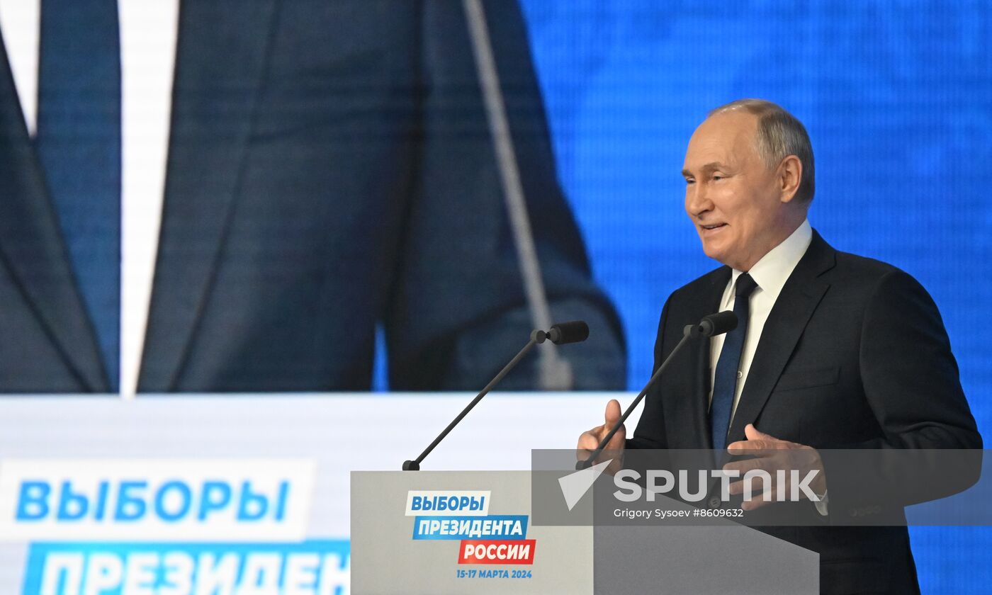 Russia Putin Presidential Election Campaign