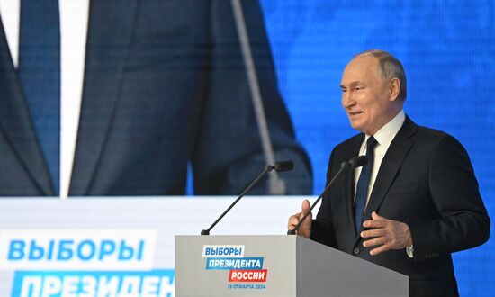 Russia Putin Presidential Election Campaign