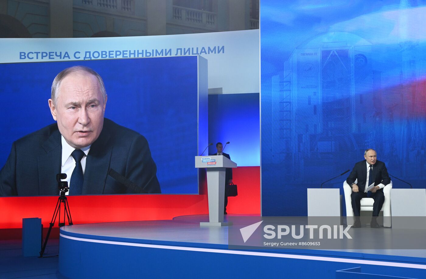 Russia Putin Presidential Election Campaign