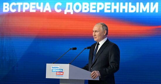 Russia Putin Presidential Election Campaign