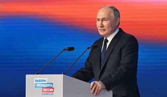 Russia Putin Presidential Election Campaign