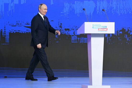 Russia Putin Presidential Election Campaign