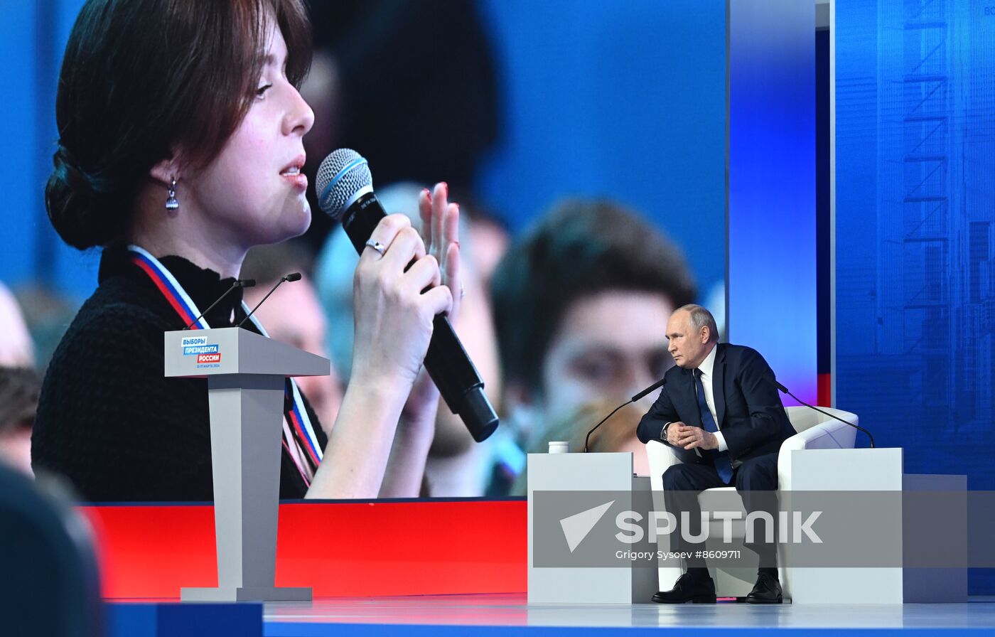Russia Putin Presidential Election Campaign