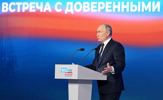 Russia Putin Presidential Election Campaign