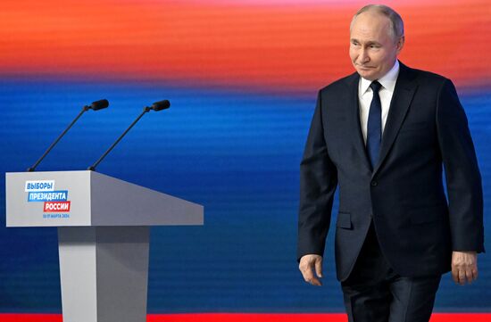 Russia Putin Presidential Election Campaign