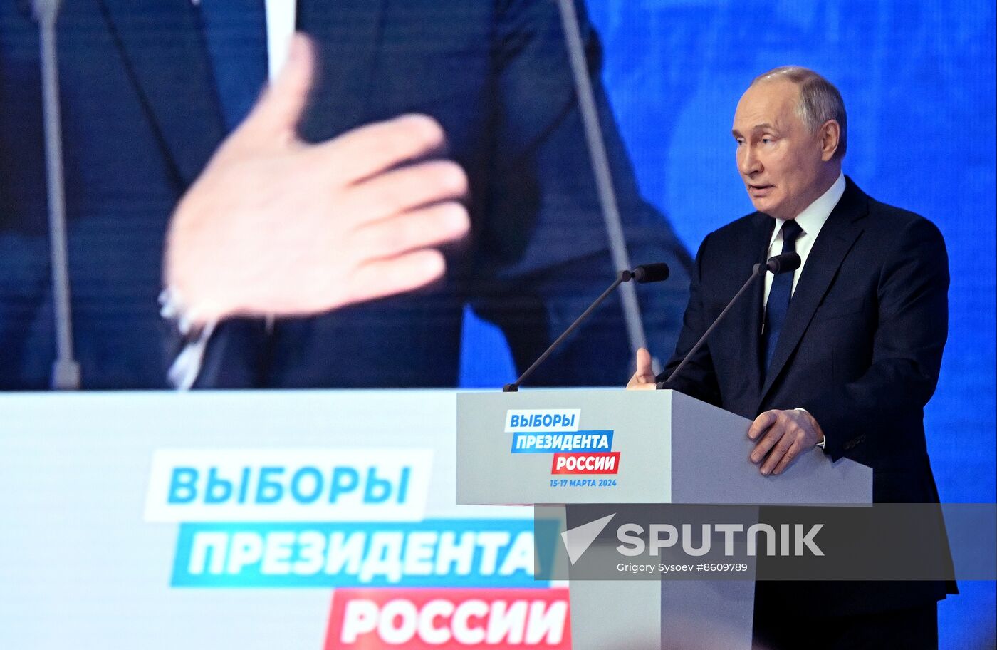 Russia Putin Presidential Election Campaign