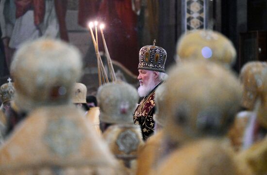 Russia Religion Patriarch Enthronement Anniversary