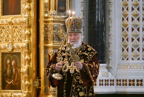 Russia Religion Patriarch Enthronement Anniversary
